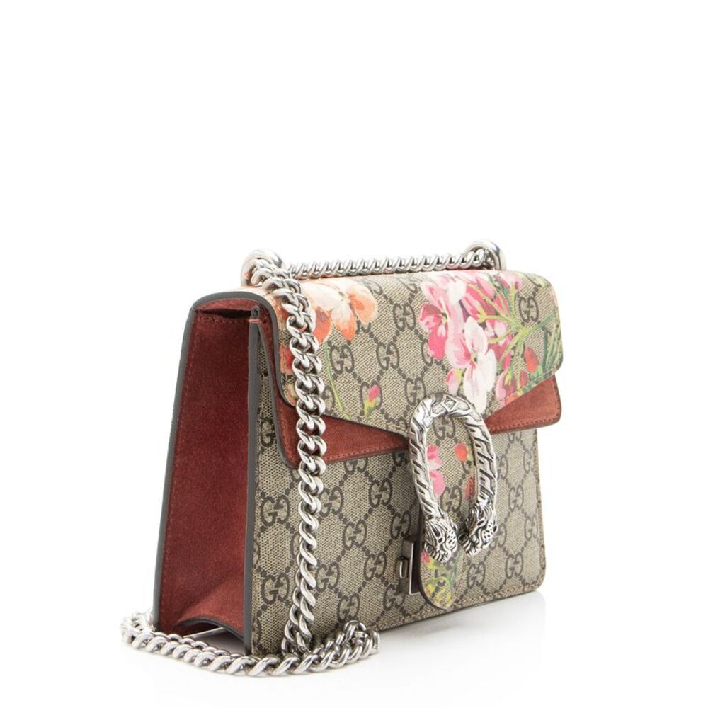Gucci GG Supreme Blooms Dionysus Small Shoulder Bag - Picture 2 of 15